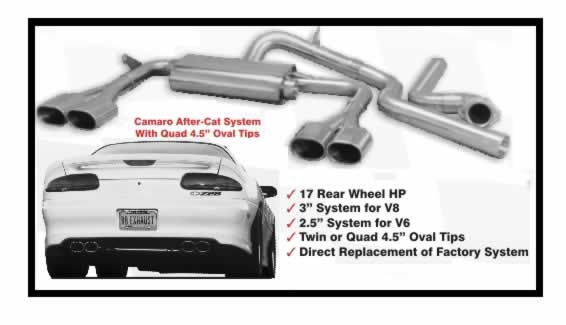 98-02 LS1 B&B Triflo Camaro After Cat Exhaust System